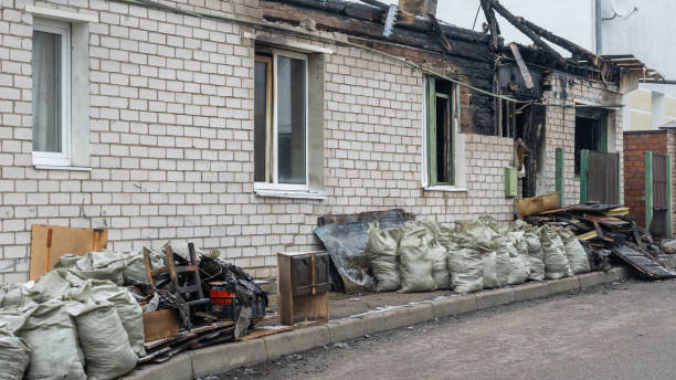 Professional Fire Damage Removal technician working in Middleburg, FL
